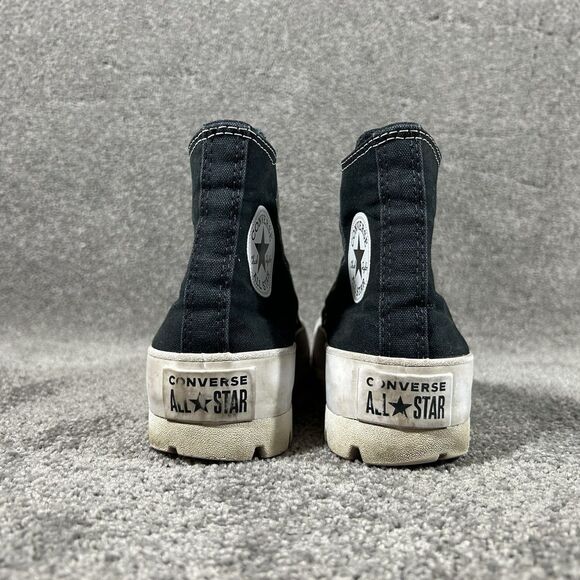 Converse CTAS Lugged Hi Top 565901C Black White Athletic Shoes Womens Size 6.5 - Picture 6 of 12
